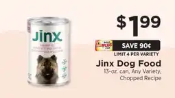 ShopRite Jinx Dog Food offer