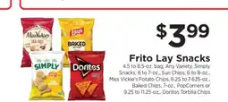 ShopRite Frito Lay Snacks offer