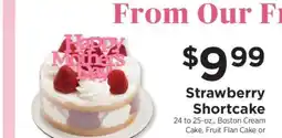 ShopRite Strawberry Shortcake offer