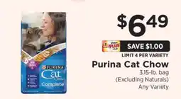 ShopRite Purina Cat Chow offer