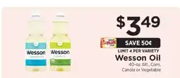 ShopRite Wesson Oil offer