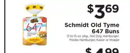 ShopRite Schmidt Old Tyme 647 Buns offer