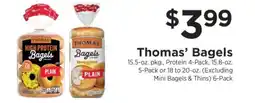 ShopRite Thomas' Bagels offer