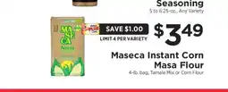 ShopRite Maseca Instant Corn Masa Flour offer