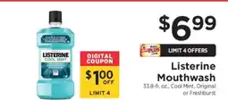 ShopRite Listerine Mouthwash offer