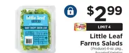 ShopRite Little Leaf Farms Salads offer