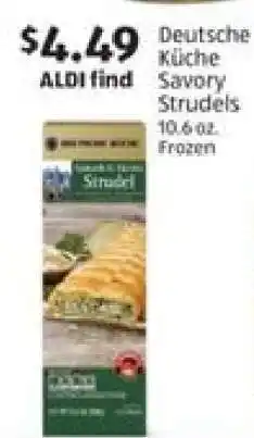 Aldi Deutsche Küche Savory Strudels offer