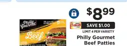 ShopRite Philly Gourmet Beef Patties offer
