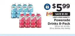ShopRite Powerade Drinks 8-Pack offer