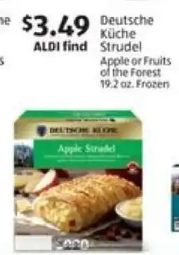 Aldi Deutsche Küche Strudel offer