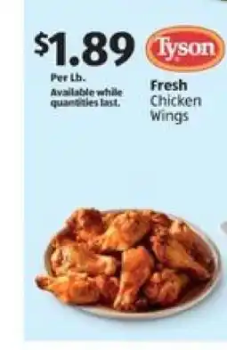Aldi Tyson Fresh Chicken Wings offer