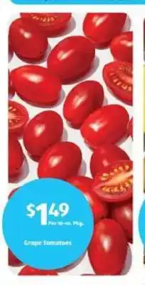 Aldi Grape Tomatoes offer
