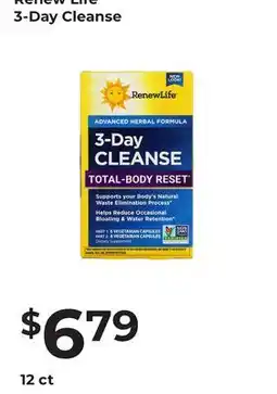 Lifethyme Renew Life 3-Day Cleanse offer