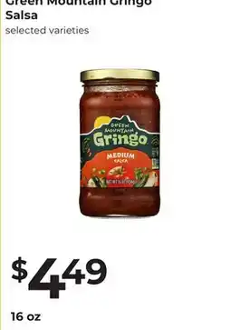 Lifethyme Green Mountain Gringo Salsa offer