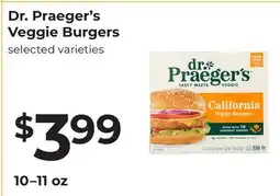 Lifethyme Dr. Praeger's Veggie Burgers offer
