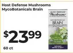 Lifethyme Host Defense Mushrooms MycoBotanicals Brain offer
