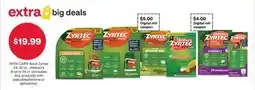 CVS Adult Zyrtec 24-35 ct., children's 8 oz or 24 ct offer