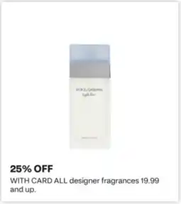 CVS ALL designer fragrances offer