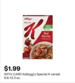 CVS Kellogg's Special K cereal offer