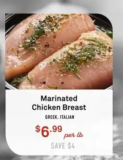Standard Market Marinated Chicken Breast offer