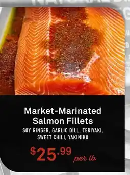 Standard Market Market-Marinated Salmon Fillets offer