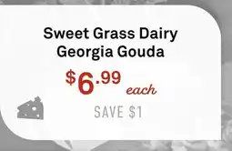 Standard Market Sweet Grass Dairy Georgia Gouda offer