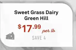 Standard Market Sweet Grass Dairy Green Hill offer