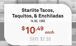 Standard Market Starlite Tacos, Taquitos, & Enchiladas offer