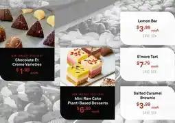 Standard Market Chocolate Et Creme Varieties, Mini Raw Cake offer