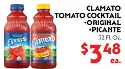 La Chiquita Food Market CLAMATO TOMATO COCKTAIL offer