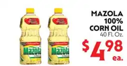 La Chiquita Food Market MAZOLA 100% CORN OIL offer