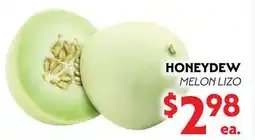 La Chiquita Food Market HONEYDEW MELON LIZO offer