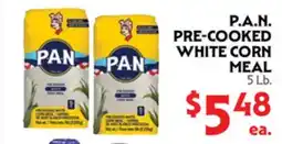 La Chiquita Food Market P.A.N. PRE-COOKED WHITE CORN MEAL offer