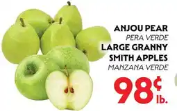 La Chiquita Food Market PERA VERDE LARGE GRANNY SMITH APPLES offer
