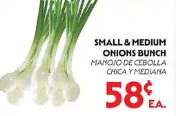 La Chiquita Food Market SMALL & MEDIUM ONIONS BUNCH offer