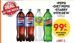La Chiquita Food Market •PEPSI •DIET PEPSI •STARRY •MTN DEW offer