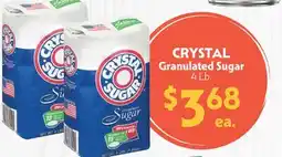 La Chiquita Food Market CRYSTAL Granulated Sugar offer