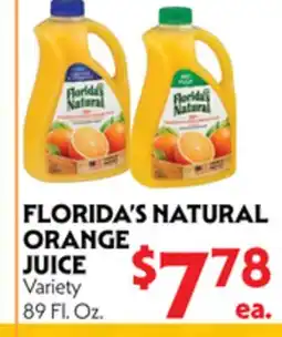 La Chiquita Food Market FLORIDA'S NATURAL ORANGE JUICE offer