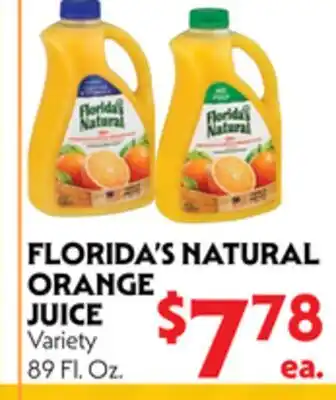 La Chiquita Food Market FLORIDA'S NATURAL ORANGE JUICE offer