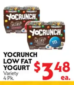 La Chiquita Food Market YOCRUNCH LOW FAT YOGURT offer