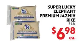 La Chiquita Food Market SUPER LUCKY ELEPHANT PREMIUM JAZMIN RICE offer