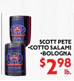 La Chiquita Food Market SCOTT PETE •COTTO SALAMI •BOLOGNA offer