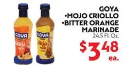 La Chiquita Food Market GOYA •MOJO CRIOLLO •BITTER ORANGE MARINADE offer