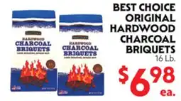 La Chiquita Food Market BEST CHOICE ORIGINAL HARDWOOD CHARCOAL BRIQUETS offer