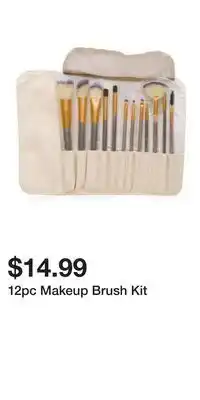 TJ Maxx 12pc Makeup Brush Kit offer
