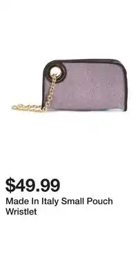 TJ Maxx Made In Italy Small Pouch Wristlet offer