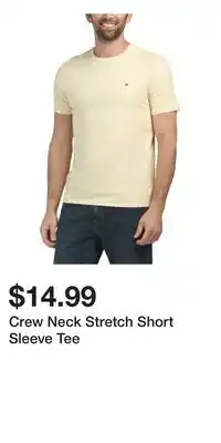 TJ Maxx Crew Neck Stretch Short Sleeve Tee offer