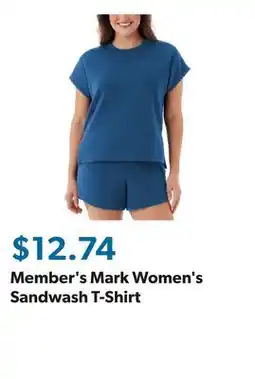 Sam's Club Member's Mark Women's Sandwash T-Shirt offer
