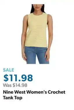 Sam's Club Nine West Women's Crochet Tank Top offer
