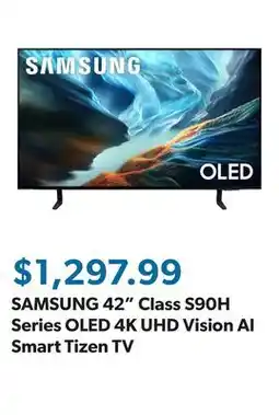 Sam's Club SAMSUNG 42 Class S90H Series OLED 4K UHD Vision AI Smart Tizen TV offer